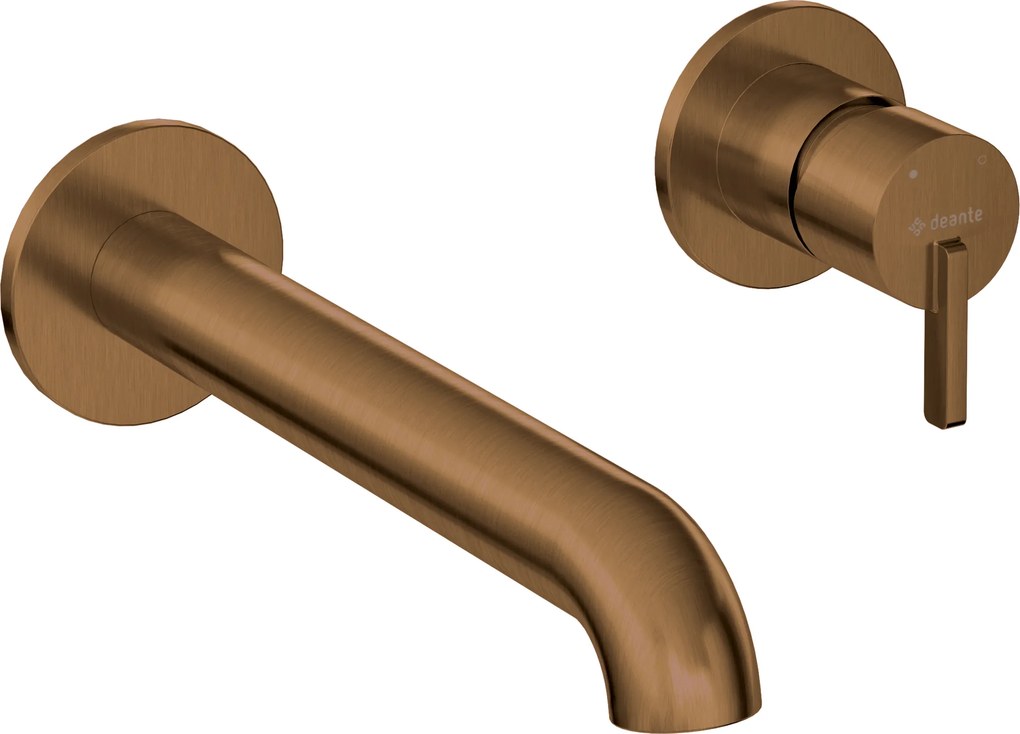 Deante Silia, umývadlová batéria pod omietku, brúsený bronz, DEA-BQS_C54L