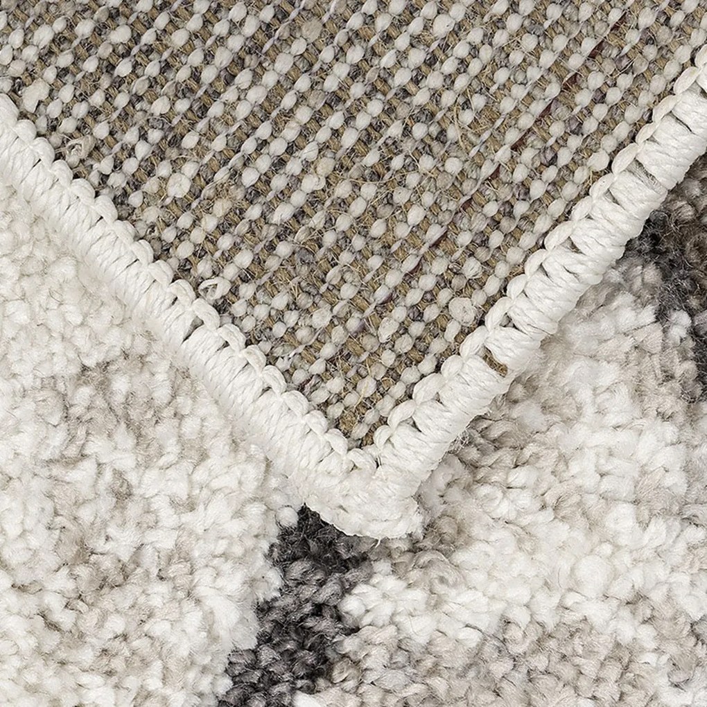 Kusový koberec Castro Carved 4928/NQ2A, 160x235, béžová, kancelária, Oriental Weavers