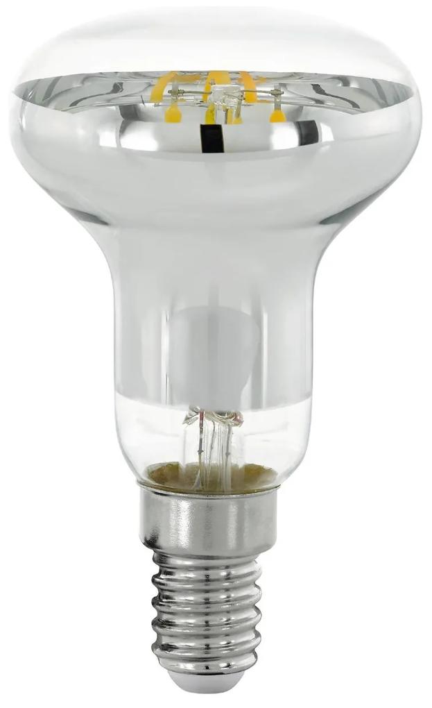 EGLO Filamentová stmievateľná LED žiarovka, E14, R50, 4W, 350lm, 2700K, teplá biela