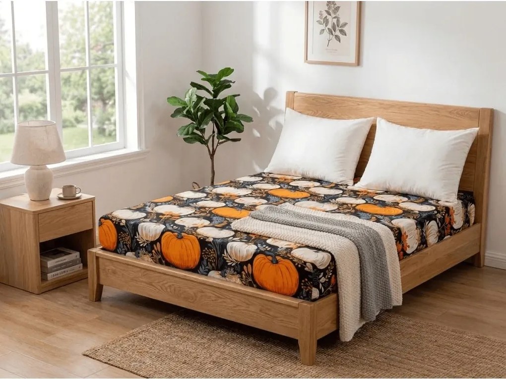 Obliečka z mikrovlákna MAGIC PUMPKIN farebná 180x200 cm