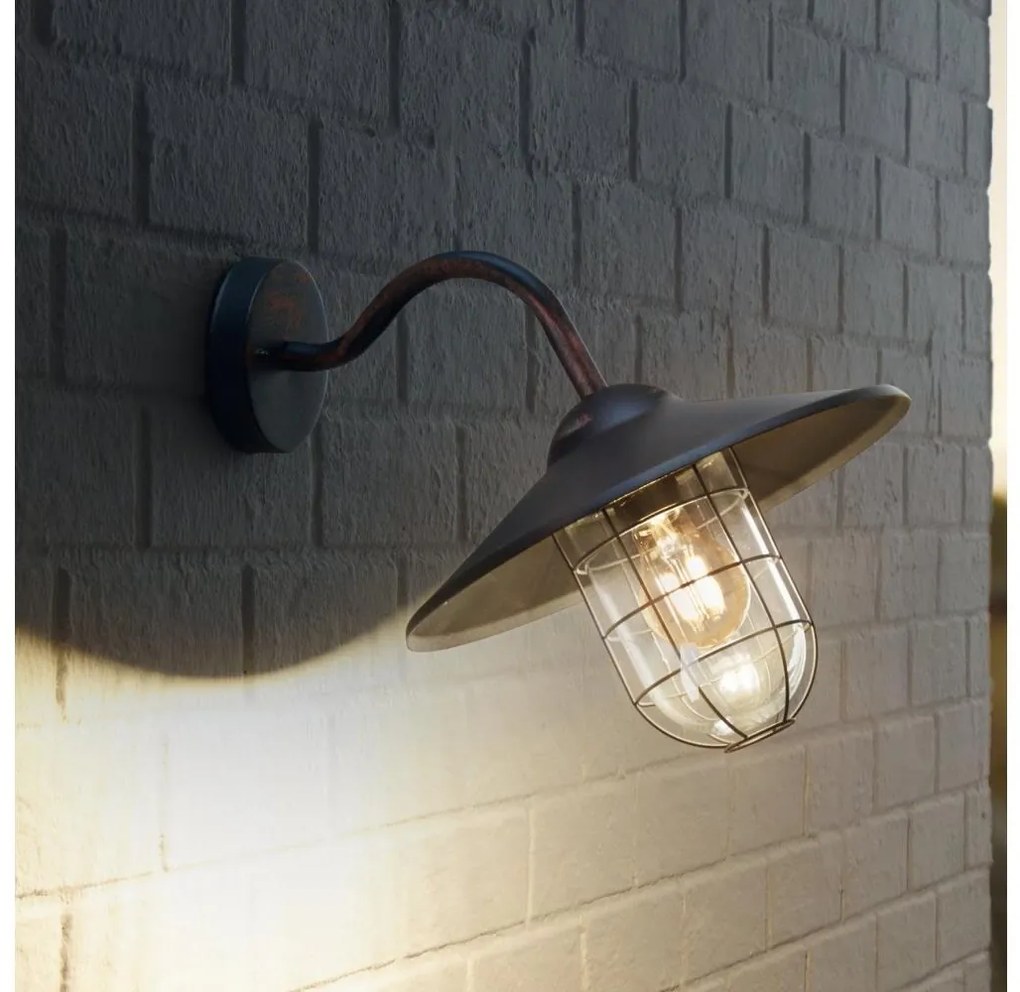 Eglo 94863 - Vonkajšie svietidlo MELGOA 1xE27/60W/230V IP44