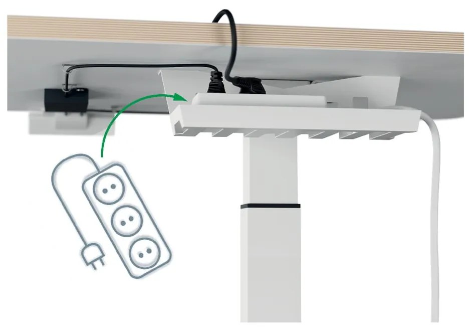 Nastaviteľný ergonomický stôl Ergo – Leitz