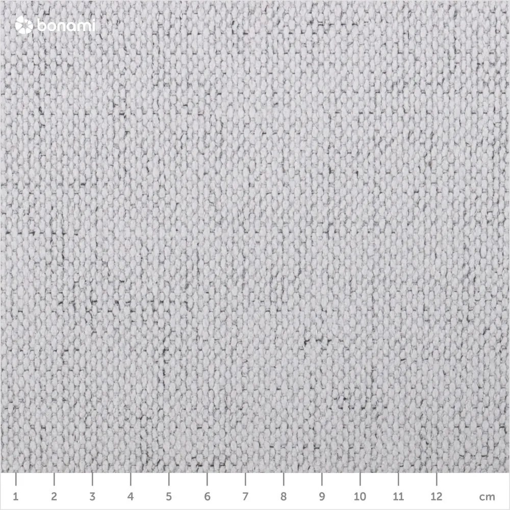 Svetlosivá čalúnená dvojlôžková posteľ s úložným priestorom a roštom 180x200 cm Kelp – Micadoni Home