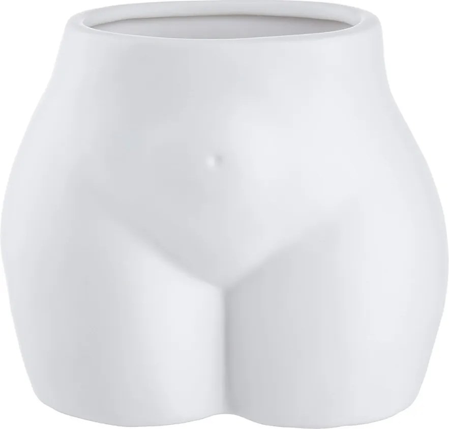 BOODY Váza/kvetináč 13 cm - biela