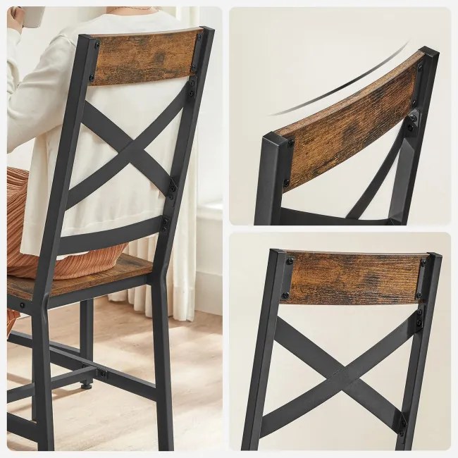 Set dvoch jedálenských stoličiek LDC094B01 (2 ks)