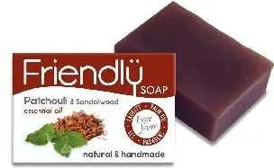 Prírodné mydlo Friendly Soap pačuli a santalové drevo