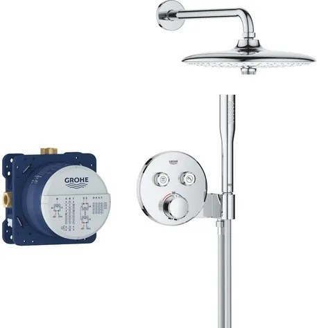Grohe Precision SmartControl sprchový systém vrátane podomietkového telesa chróm 34878000 G34878000