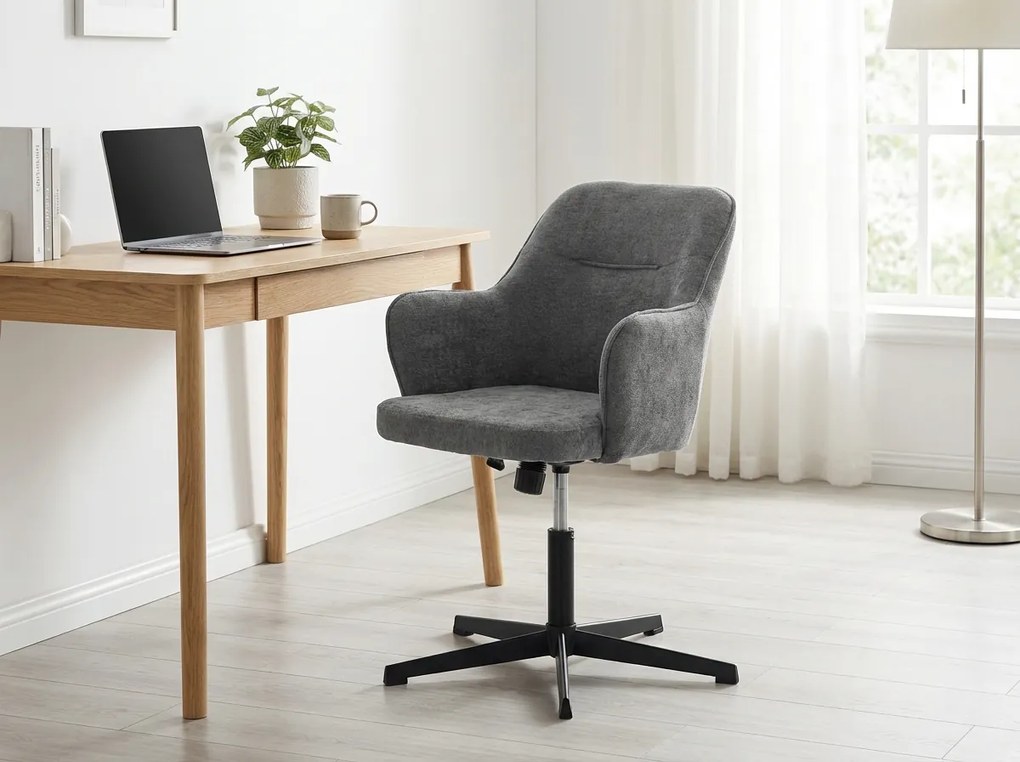 Sivé kancelárske kreslo NERIS