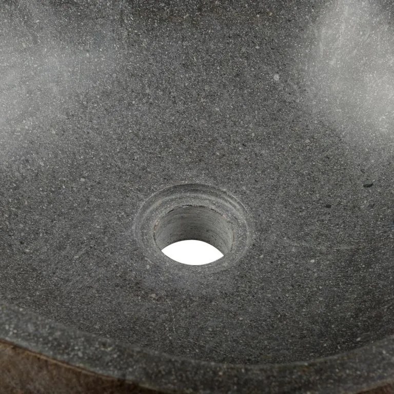 Divero andezitové umývadlo D104196 40 x 40 cm hnedofialové až sivé