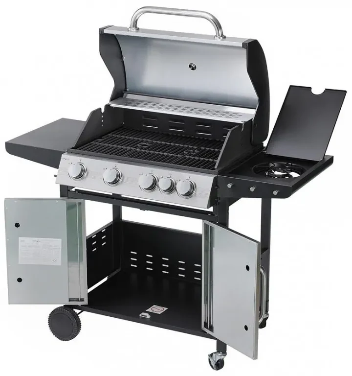 Strend Pro Plynový gril 4+1 horáky 17,1 kW BBQ Manresa