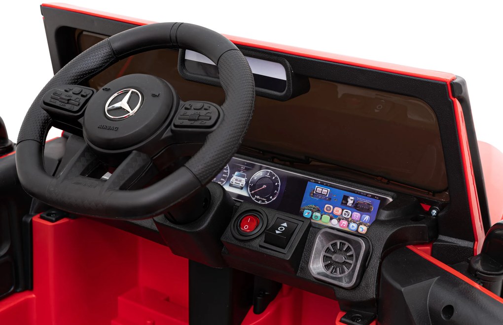 Elektrické autíčko Mercedes AMG G63 - červené
