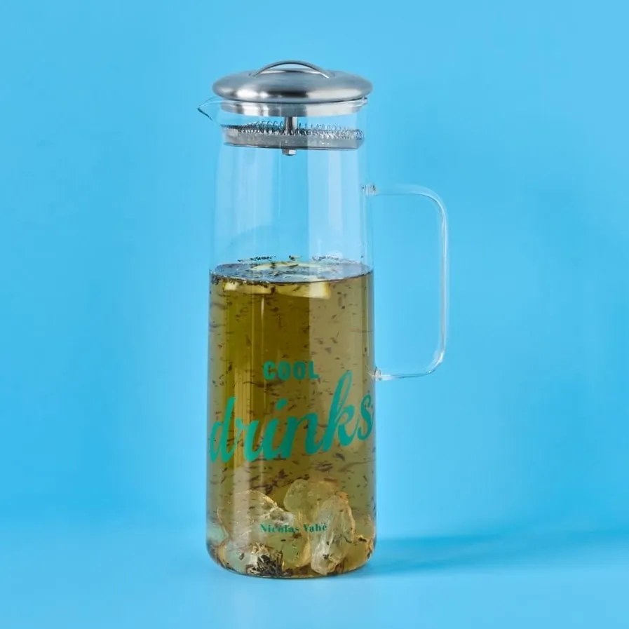 Nicolas Vahé Sklenený džbán so sitkom Cool Drinks 1,5 l