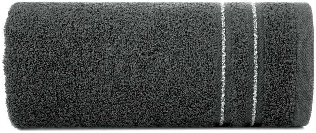 BAVLNENÝ UTERÁK EMINA 30X50 CM SIVÁ