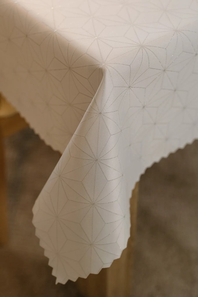 Dekorstudio Luxusný obrus na stôl Stars - strieborný SW18 Rozmer obrusu (šírka x dĺžka): 140x280cm