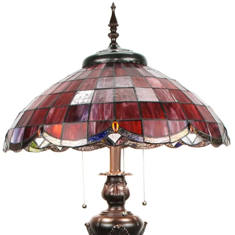 Lampa Tiffany stojaca Ø51*166 RUBY