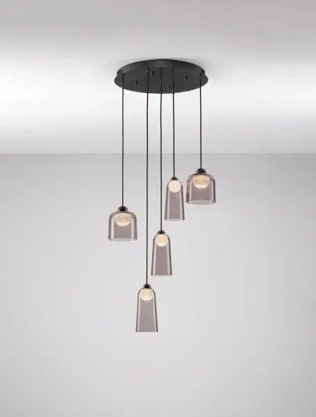 Moderný luster Dione 5