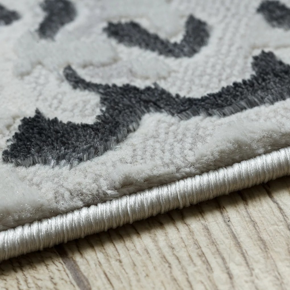 Kusový koberec Allure 1961 white/grey, 200x290, šedá, kancelária, Dywany Łuszczów