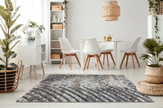 Koberec ZARA 0W6119 P50 610 - sivý / krém