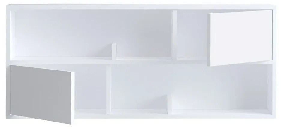 Polica so skrinkou Flora White