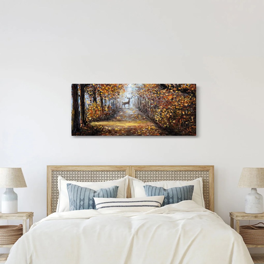 Obraz - Duch lesa (120x50 cm)