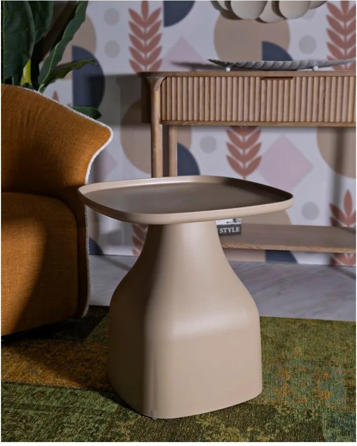 Plastový okrúhly odkladací stolík ø 48 cm Gea – Mauro Ferretti