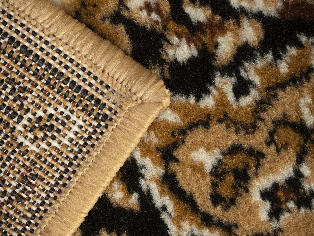Alfa Carpets, Kusový koberec TEHERAN T-102 beige, 80x150, béžová, chodba / predsieň