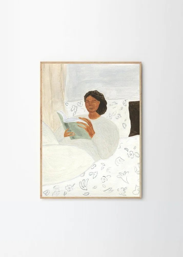 Plagát 50x70 cm Morning Read – Isabelle Vandeplassche – The Poster Club