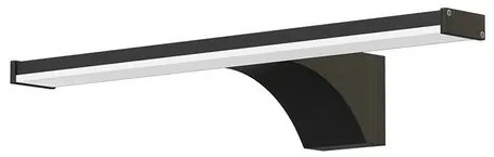 Panlux LED svietidlo do kúpeľne Elesar čierna, š. 60 cm, IP44, 12 W