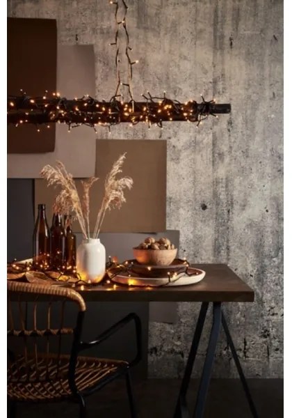 Eglo 410817 - LED vonkajšia reťaz GOLDEN 1200xLED 29m IP44 teplá biela