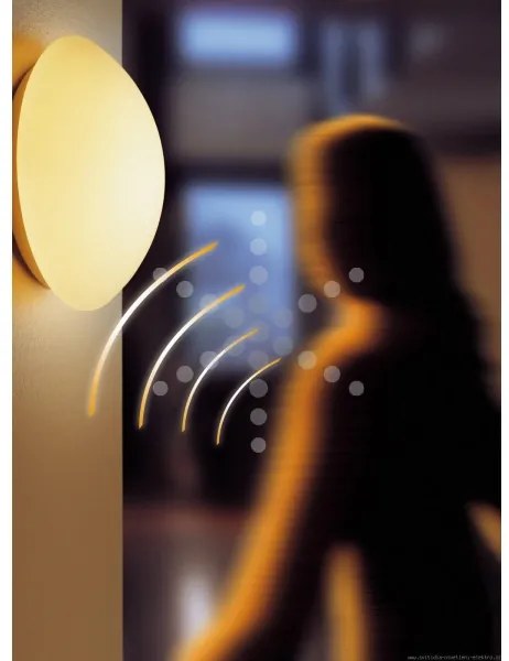 STEINEL 738013-RS16L - Kúpeľňové svietidlo so senzorom 1xE27/60W/230V IP44