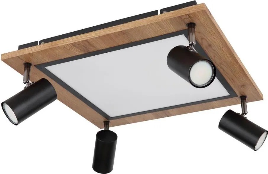 Globo 67306D2 - LED Bodové svietidlo ULLA 4xGU10/5W + LED/24W/230V