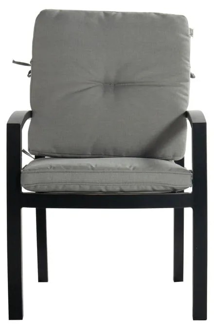 Sivá kovová záhradná stolička Rosario – Hartman