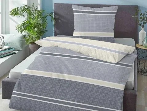 Obliečky linón Nora, pruhované%