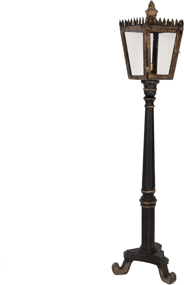 Stojací lampa Black Gold barva 44x40x172 cm E14/max 1x25W - 44x40x172 cm E14/max 1x25W
