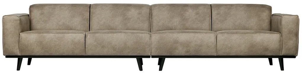 BePureHome Statement XL 372 cm veľká sedacia súprava - Čierna