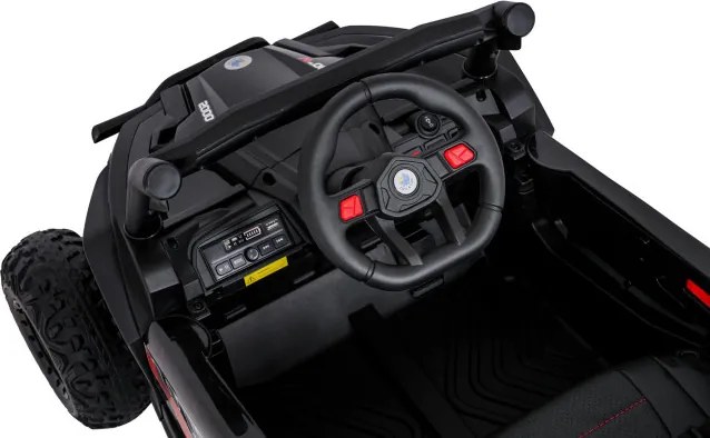 Elektrické autíčko Buggy Madman UTV-MX čierne