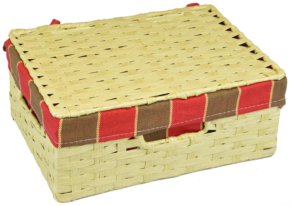 Úložný box s víkem Rozměry (cm): 30x21, v. 13