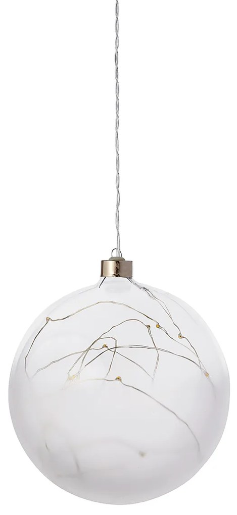 Matná LED svetelná guľa, veľká