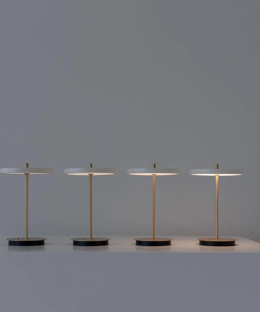 Bezdrôtová stolná lampa Asteria Move V2 čierna