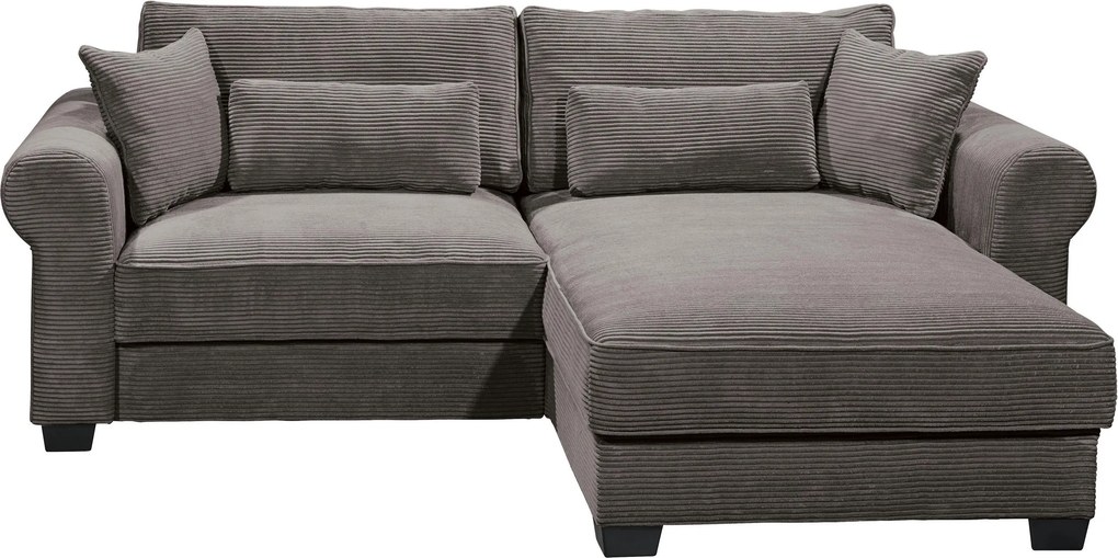 XXXLutz ROHOVÁ SEDAČKA, textil, mokka MID.YOU - Sedačky - 002220051703