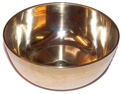 Mosadzná Spievajúca Miska - 12cm