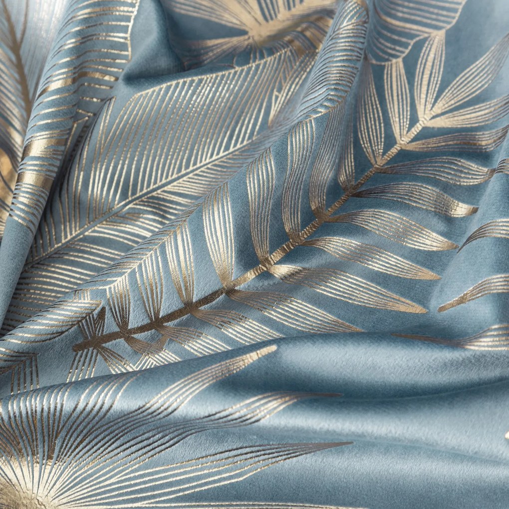 ZATEMŇOVACÍ ZÁVES NA KRÚŽKOCH ARIA 135X250 CM LISTY