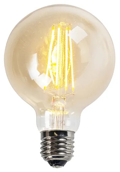 Žiarovka LED žiarovka G95 5W 450 lm 2200K zlatá stmievateľná