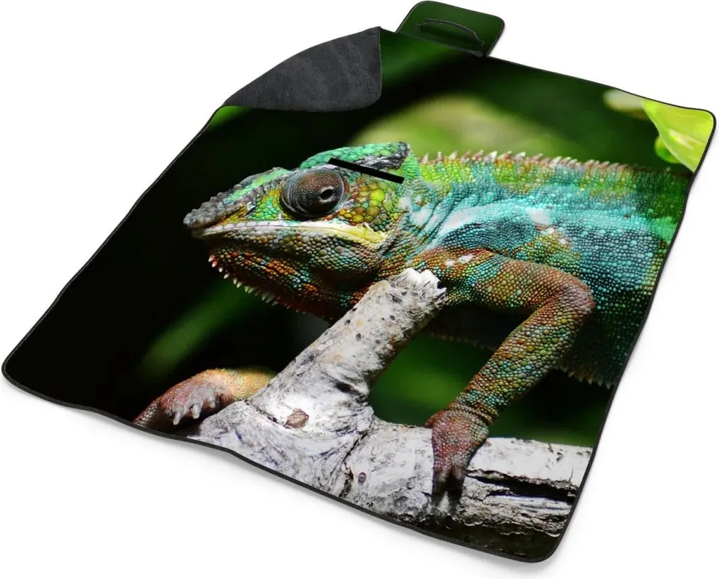 Sablio Plážová deka Chameleón: 200x140 cm