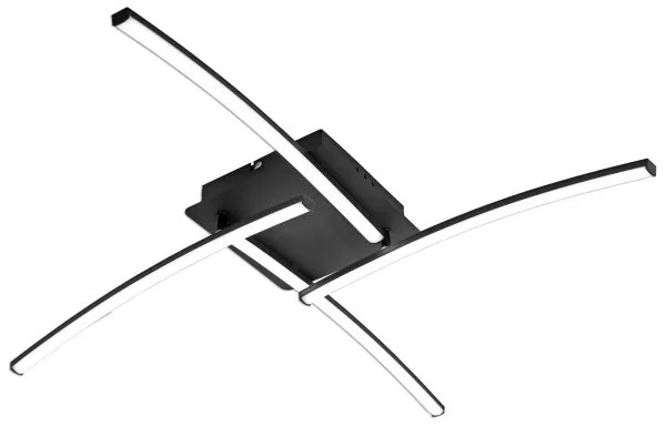 Brilagi - LED stropné svietidlo STRIPES LED/32W/230V čierna