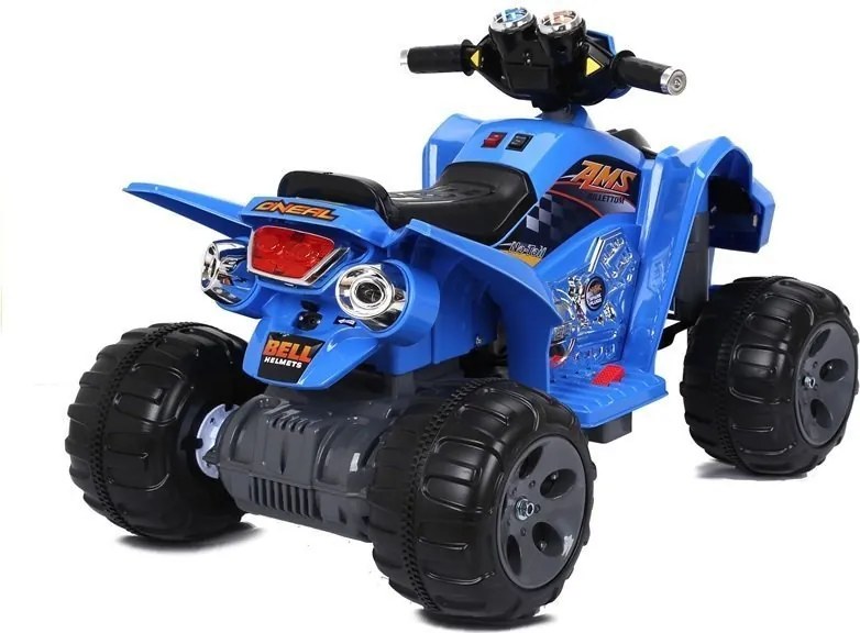 LEAN CARS Štvorkolka na batérie Big Wheels Blue