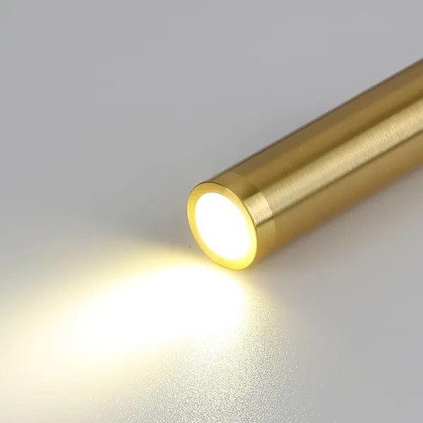 Brilagi -LED Flexibilná nástenná lampa s USB portom MAYA LED/3W/230V čierna/zlatá