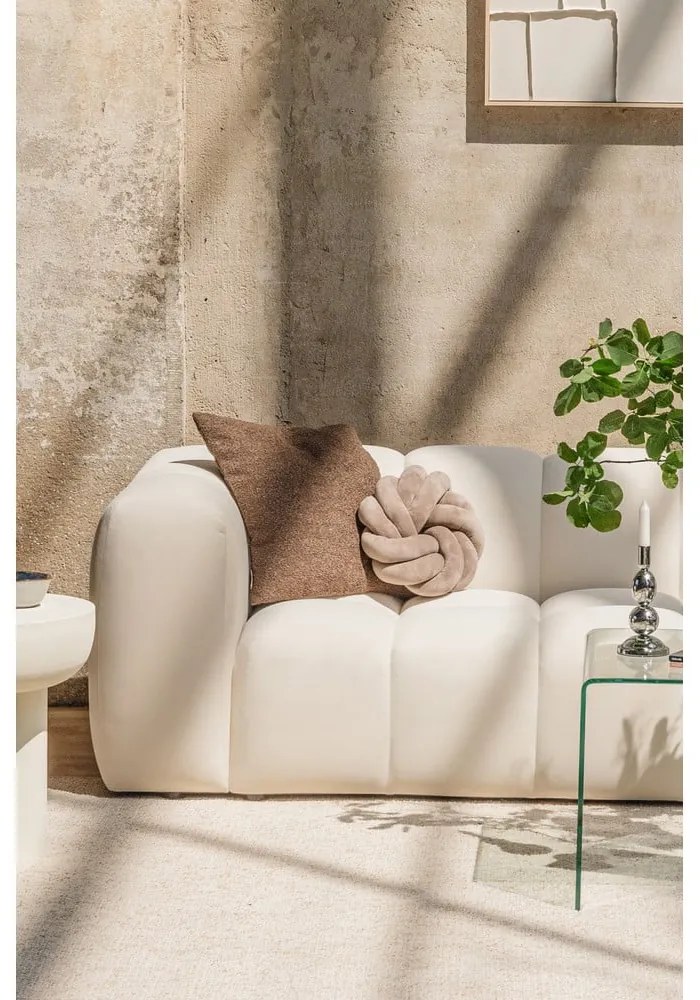 Zelená zamatová pohovka 225 cm Cube – Bonami Selection