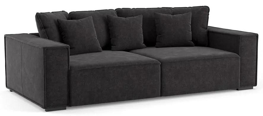 Pohovka BOLZANO čierna