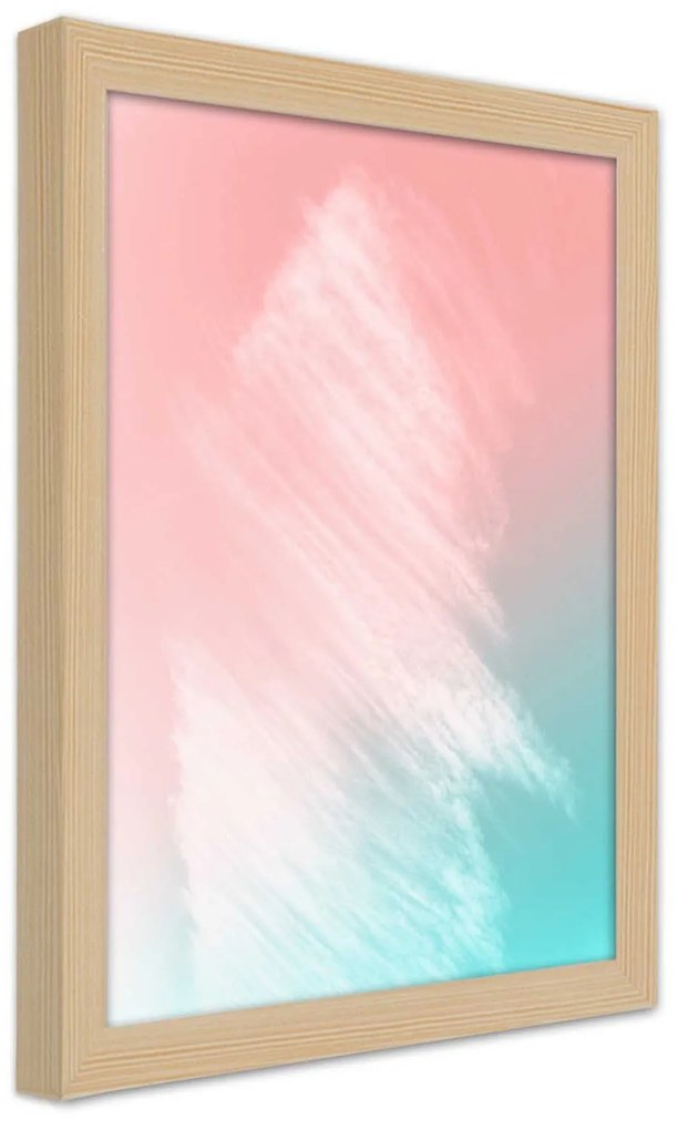 Gario Plagát Pastelová abstrakcia Farba rámu: Bez rámu, Rozmery: 40 x 60 cm